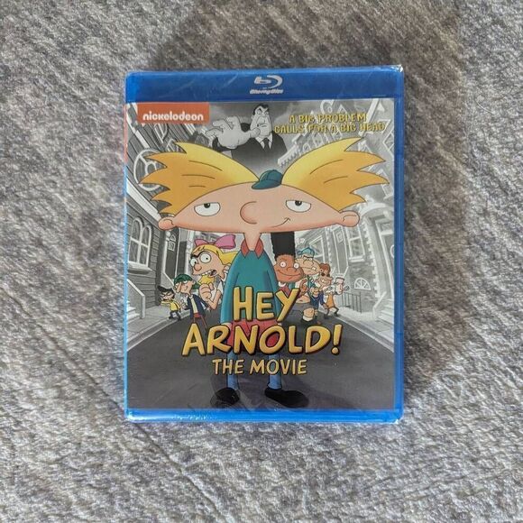 Hey Arnold: The Movie 2002 (Blu-Ray, 2021) Nickelodeon SEALED - Picture 1 of 2